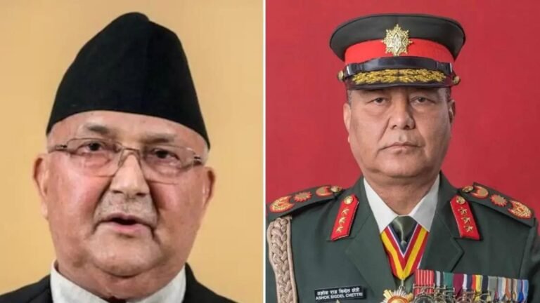 नेपाल के पीएम ने सेना प्रमुख से मांगी मदद, सेना ने कहा पहले आप दे इस्तीफा