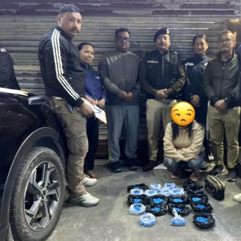 मिशन नशा मुक्त सिंगतम: पुलिस ने बड़ी कार्रवाई में 2,880 ड्रग कैप्सूल ज़ब्त , महिला गिरफ्तार