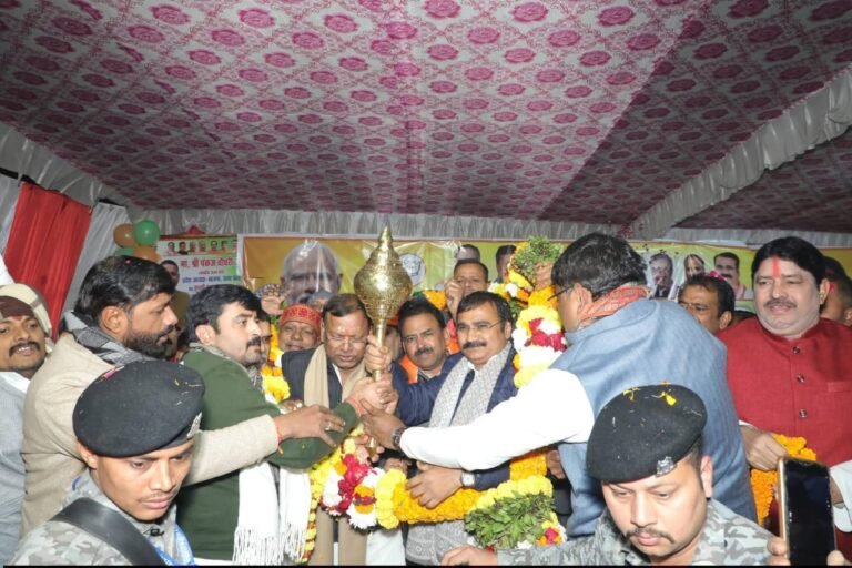 भीषण ठंड को मात देकर काशी में भाजपा प्रदेश अध्यक्ष पंकज चौधरी का ऐतिहासिक स्वागत, हर-हर महादेव से गूंजा नगर